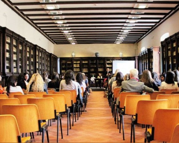 Employees in a meeting